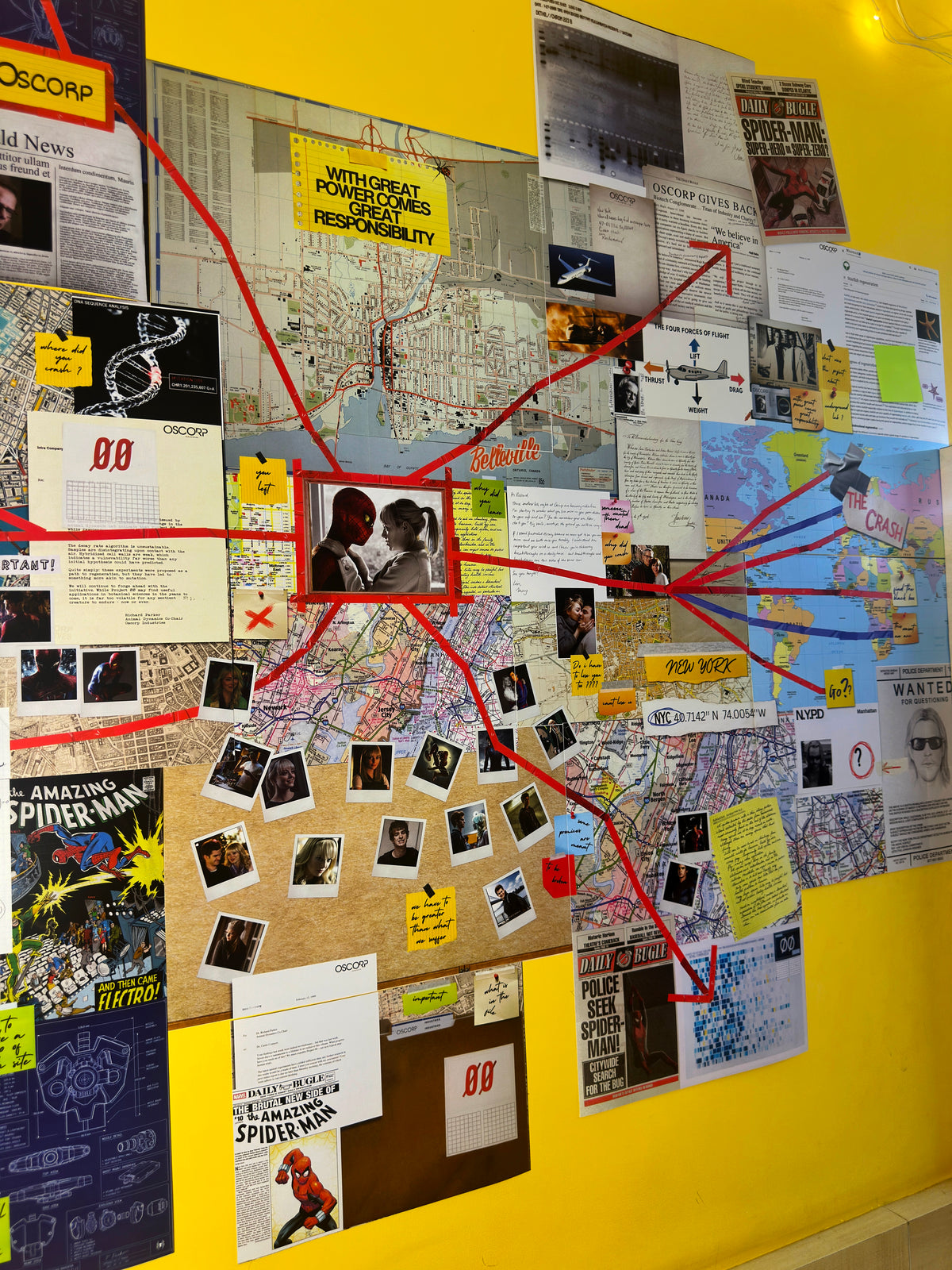The Amazing Chaos - Evidence Board