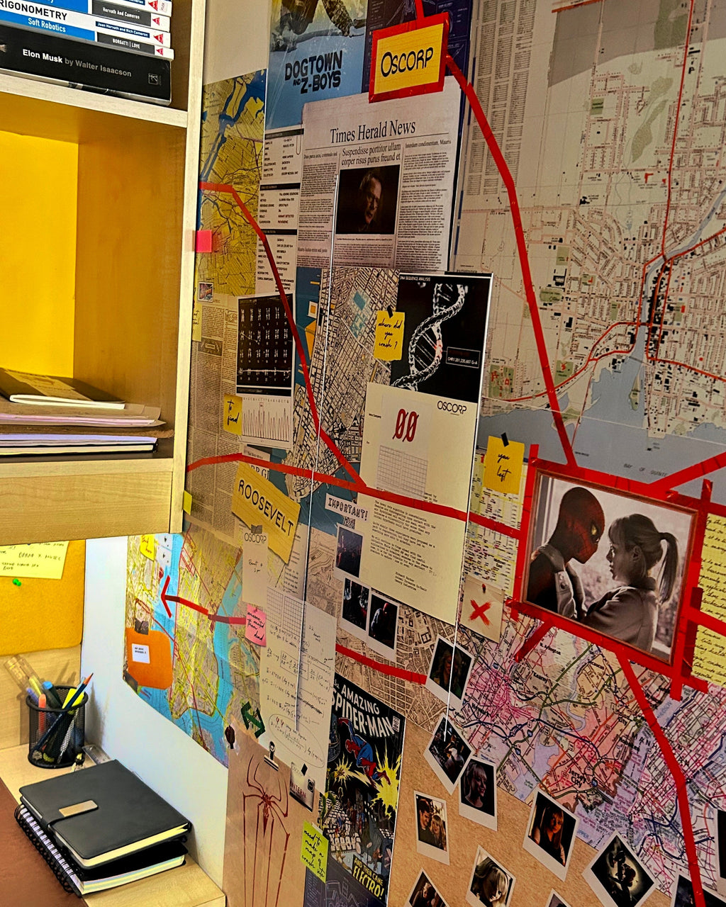The Amazing Chaos - Evidence Board