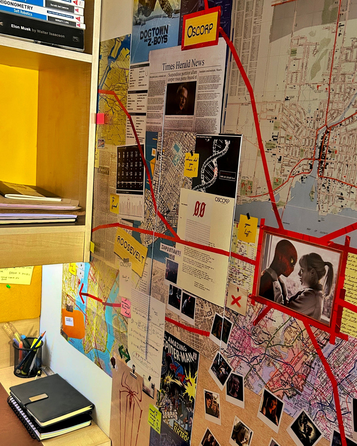 The Amazing Chaos - Evidence Board