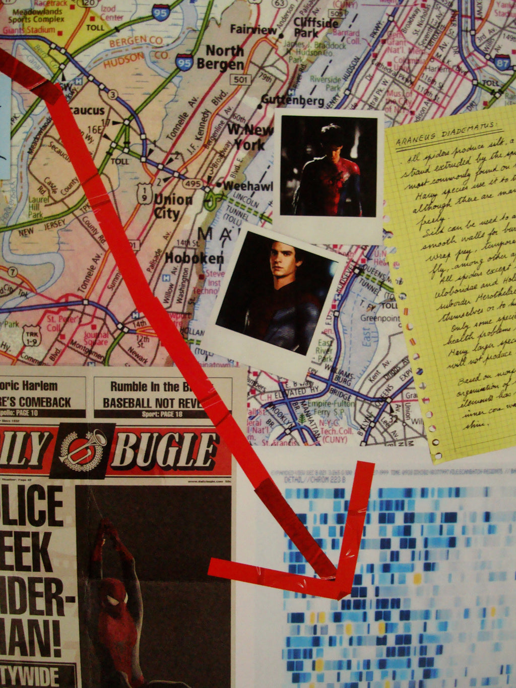 The Amazing Chaos - Evidence Board