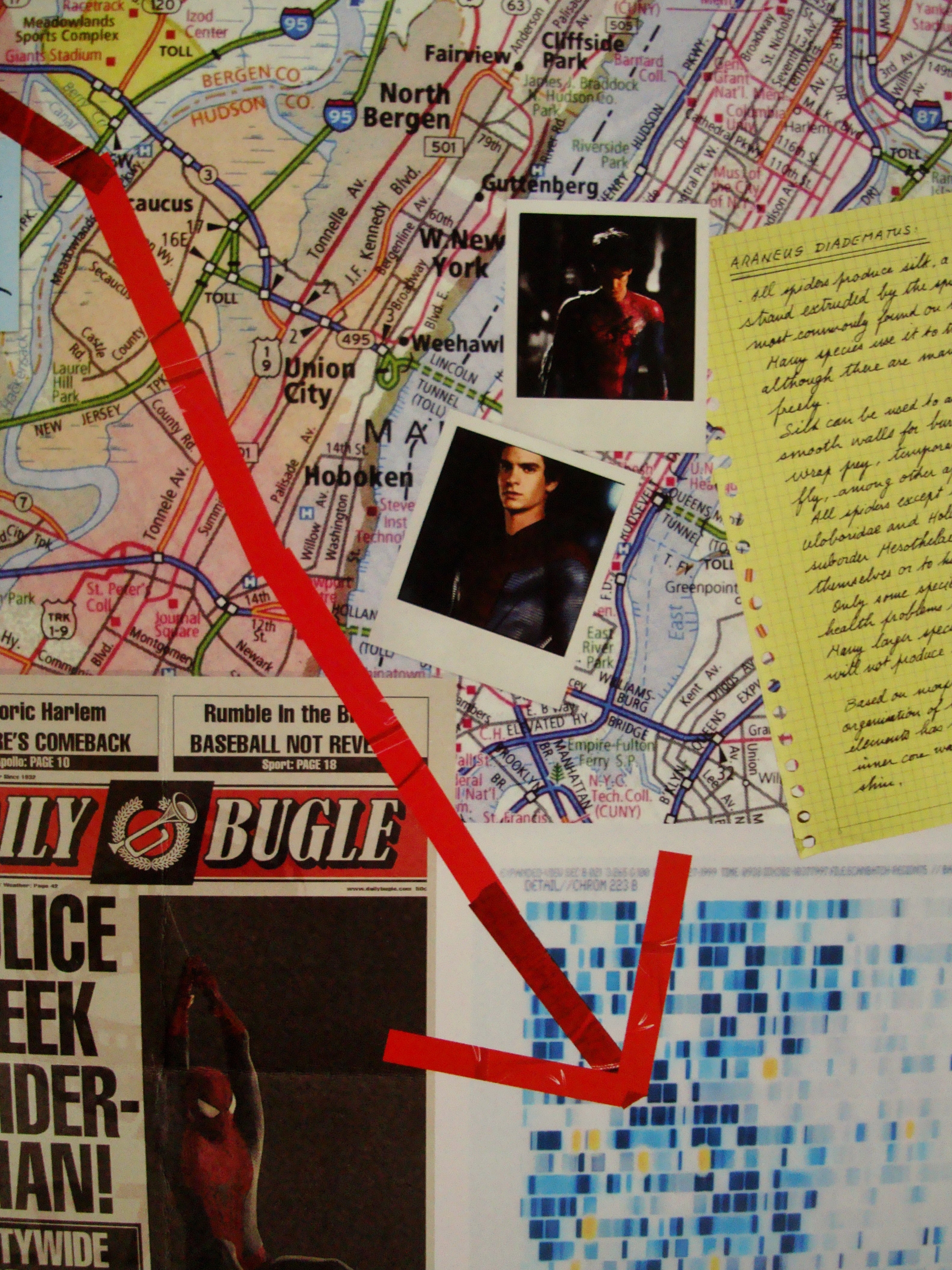 The Amazing Chaos - Evidence Board