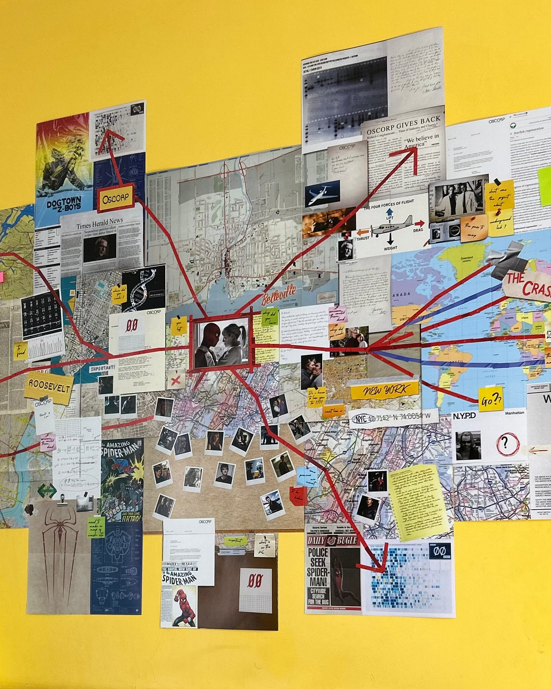 The Amazing Chaos - Evidence Board