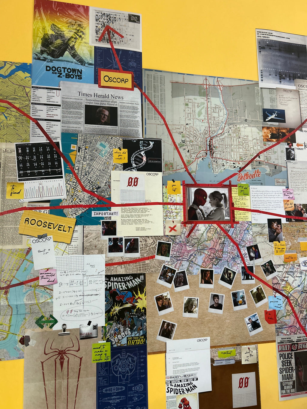 The Amazing Chaos - Evidence Board